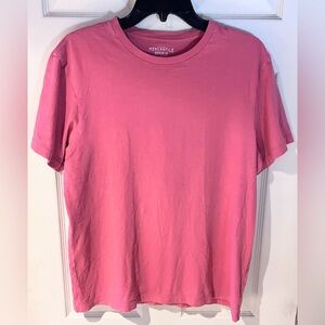 J Crew Short Sleeve Rose Tee Size Medium